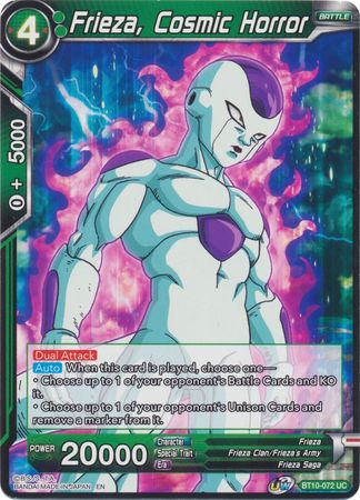 Frieza, Cosmic Horror (BT10-072) [Rise of the Unison Warrior 2nd Edition] | Rock City Comics