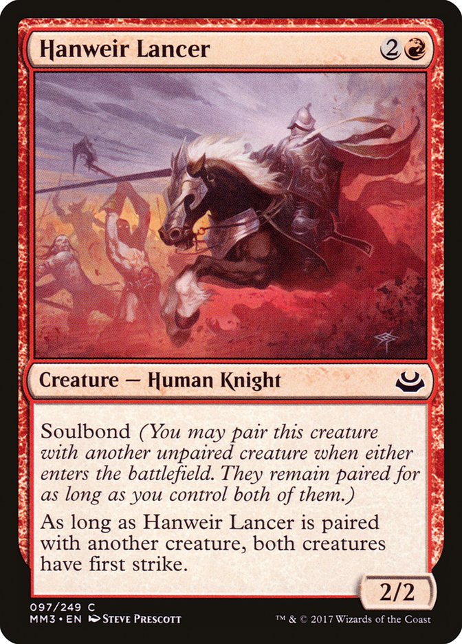 Hanweir Lancer [Modern Masters 2017] | Rock City Comics
