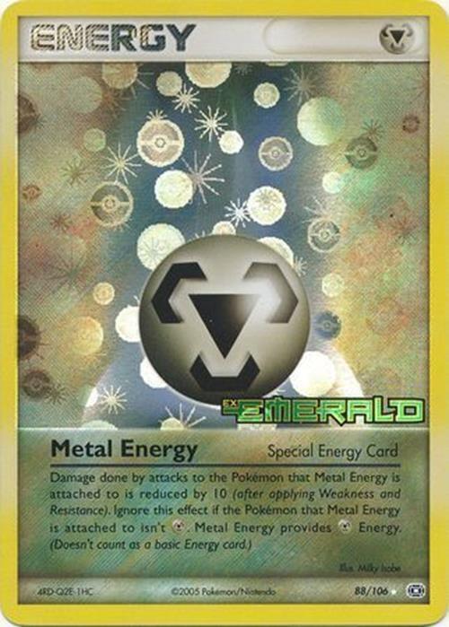 Metal Energy (88/106) (Stamped) [EX: Emerald] | Rock City Comics