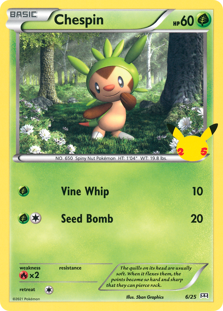 Chespin (6/25) [McDonald's 25th Anniversary] | Rock City Comics