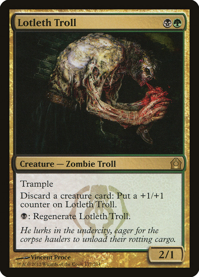Lotleth Troll [Return to Ravnica] | Rock City Comics