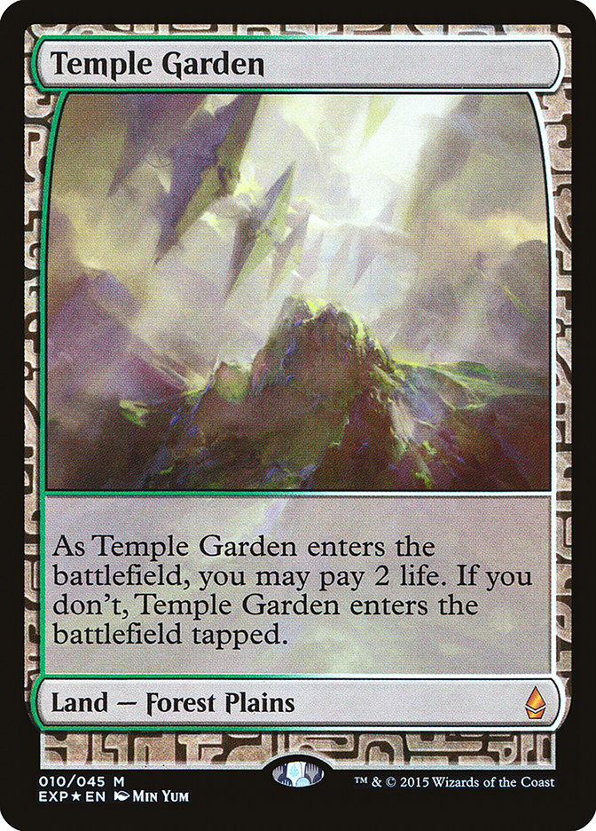 Temple Garden [Zendikar Expeditions] | Rock City Comics