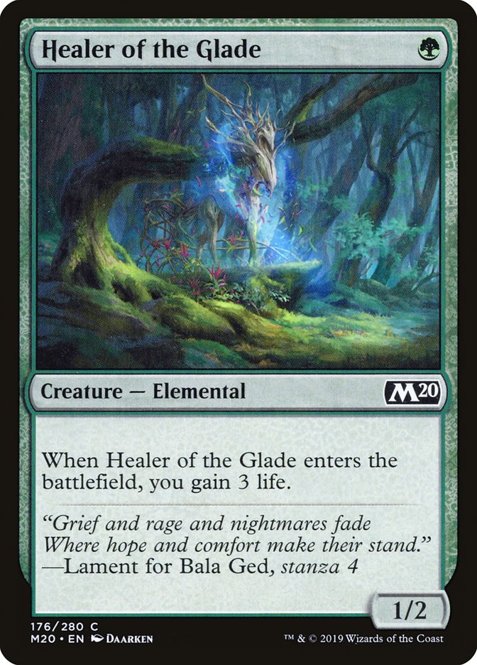 Healer of the Glade [Core Set 2020] | Rock City Comics