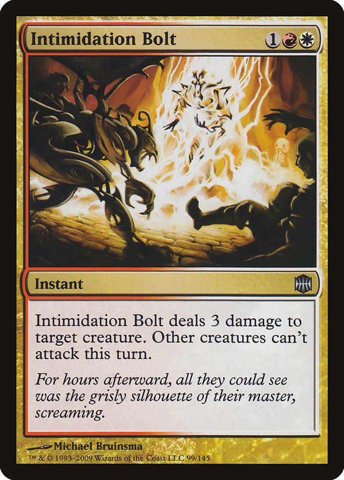 Intimidation Bolt [Alara Reborn] | Rock City Comics