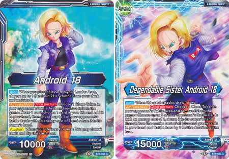 Android 18 // Dependable Sister Android 18 [BT8-023] | Rock City Comics