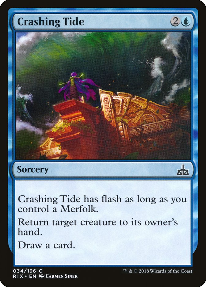 Crashing Tide [Rivals of Ixalan] | Rock City Comics