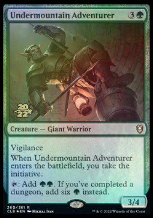 Undermountain Adventurer [Commander Legends: Battle for Baldur's Gate Prerelease Promos] | Rock City Comics