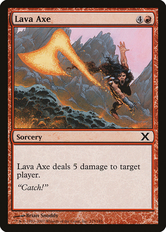 Lava Axe [Tenth Edition] | Rock City Comics