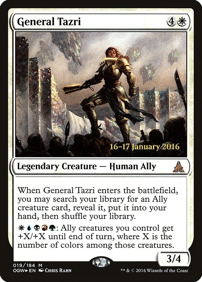 General Tazri [Oath of the Gatewatch Prerelease Promos] | Rock City Comics