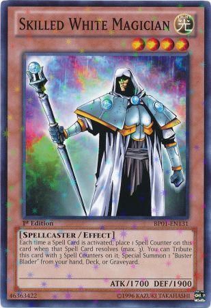 Skilled White Magician [BP01-EN131] Starfoil Rare | Rock City Comics