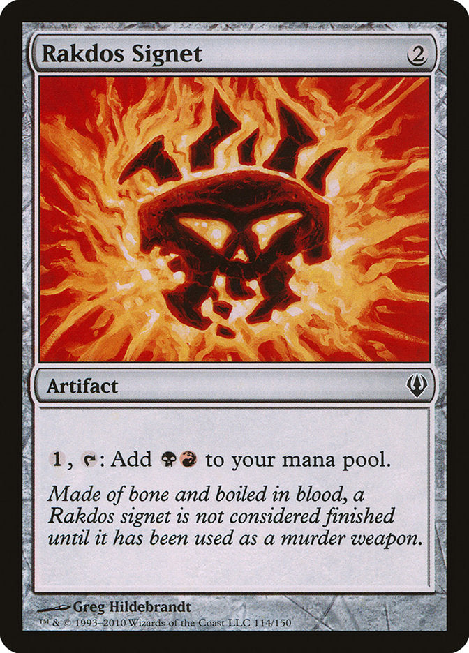 Rakdos Signet [Archenemy] | Rock City Comics