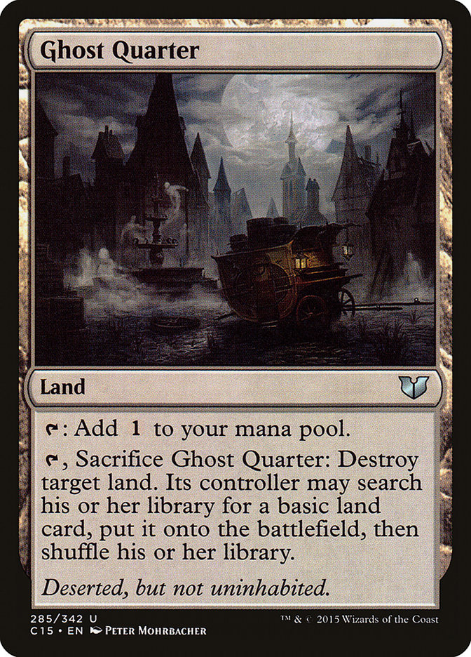 Ghost Quarter [Commander 2015] | Rock City Comics