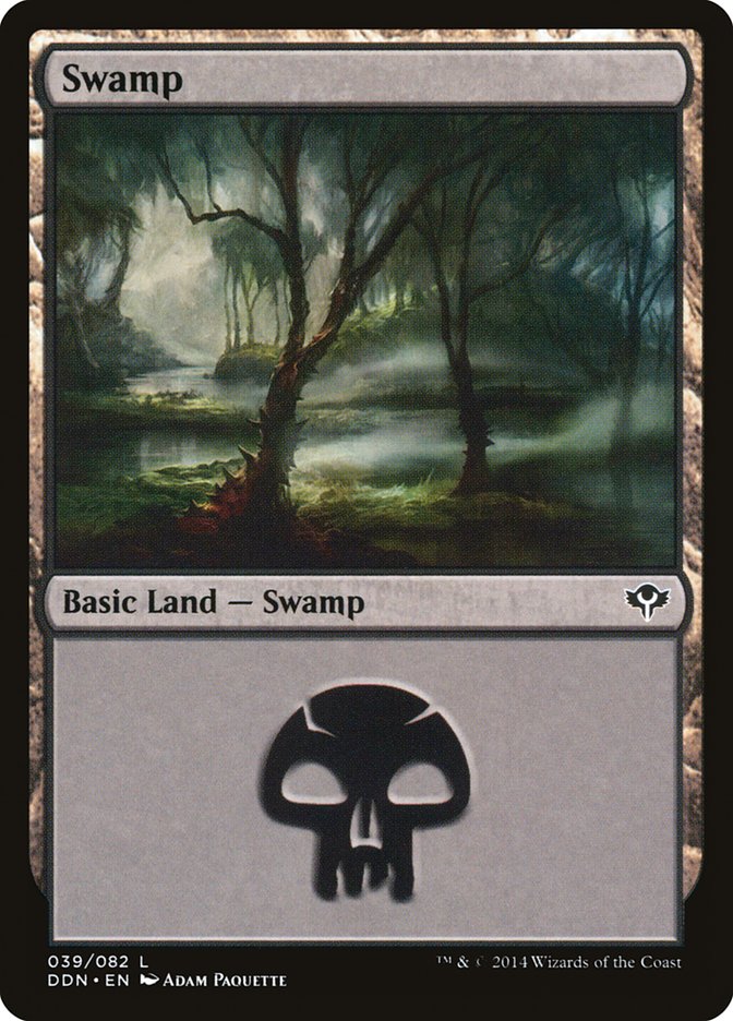 Swamp (39) [Duel Decks: Speed vs. Cunning] | Rock City Comics