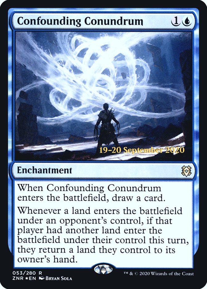 Confounding Conundrum [Zendikar Rising Prerelease Promos] | Rock City Comics