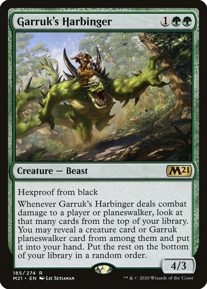 Garruk's Harbinger [Core Set 2021] | Rock City Comics