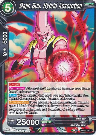 Majin Buu, Hybrid Absorption [BT9-079] | Rock City Comics