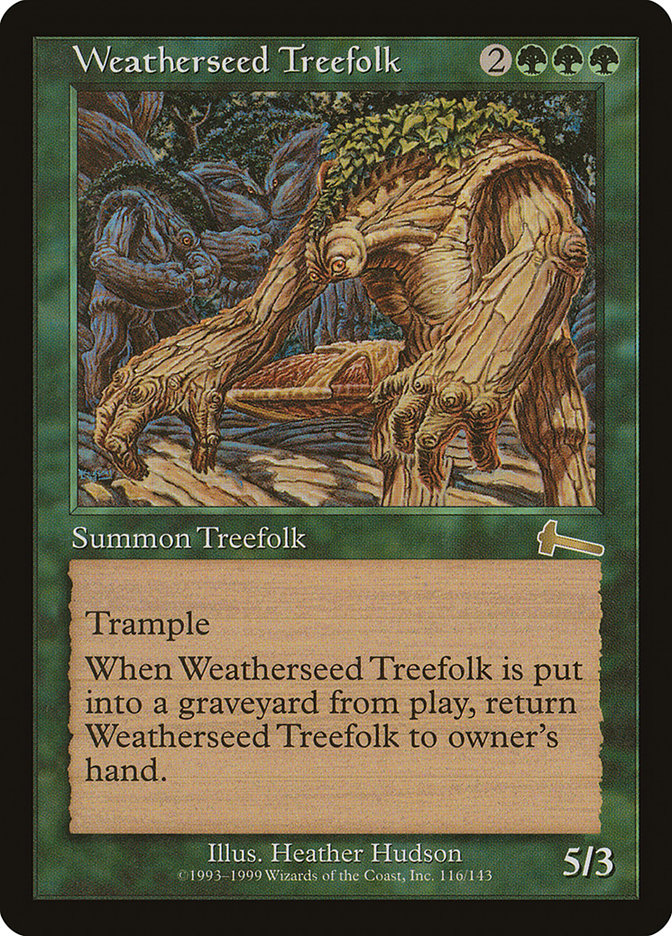 Weatherseed Treefolk [Urza's Legacy] | Rock City Comics