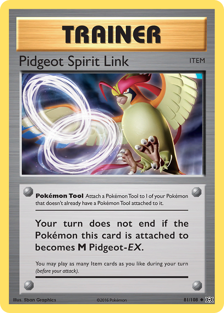 Pidgeot Spirit Link (81/108) [XY: Evolutions] | Rock City Comics