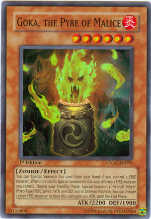Goka, the Pyre of Malice [CSOC-EN095] Super Rare | Rock City Comics
