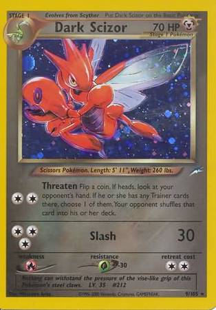 Dark Scizor (9/105) [Neo Destiny Unlimited] | Rock City Comics