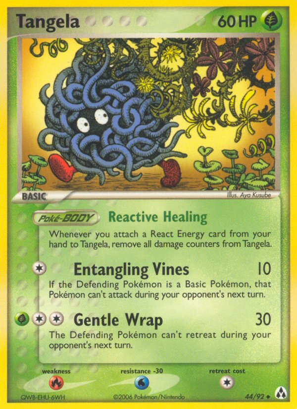 Tangela (44/92) [EX: Legend Maker] | Rock City Comics