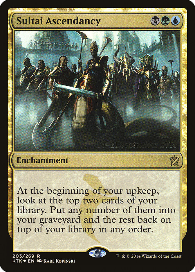 Sultai Ascendancy  [Khans of Tarkir Prerelease Promos] | Rock City Comics