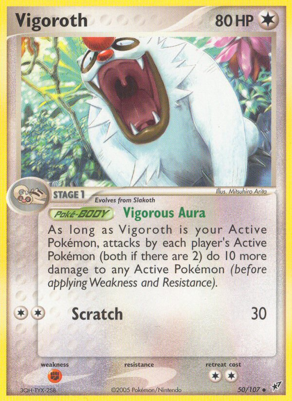 Vigoroth (50/107) [EX: Deoxys] | Rock City Comics