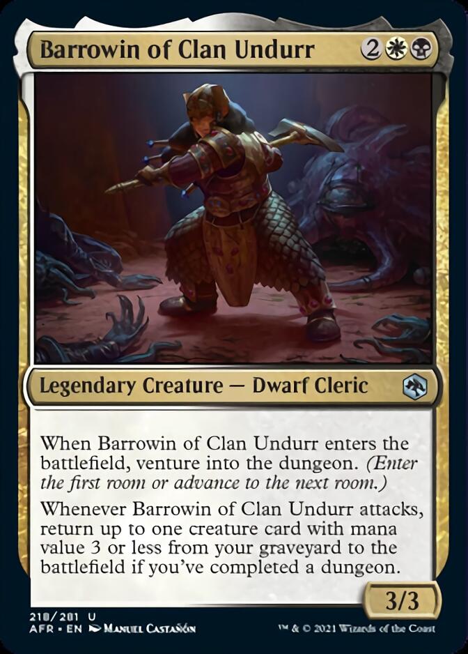 Barrowin of Clan Undurr [Dungeons & Dragons: Adventures in the Forgotten Realms] | Rock City Comics