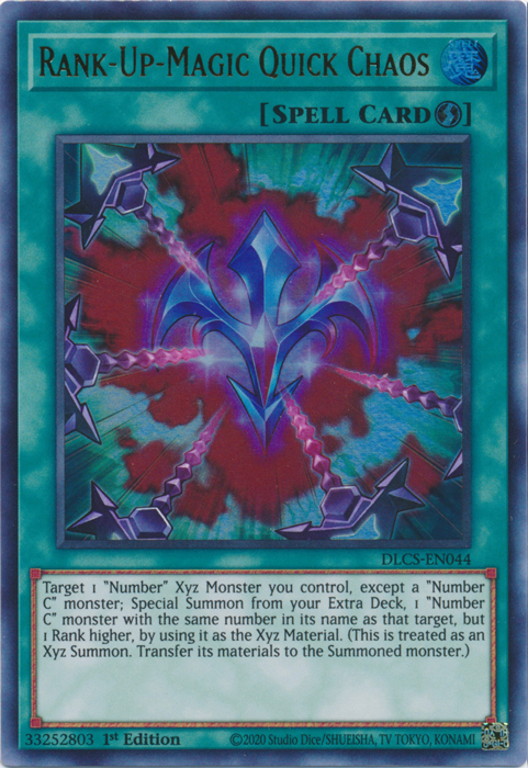 Rank-Up-Magic Quick Chaos [DLCS-EN044] Ultra Rare | Rock City Comics