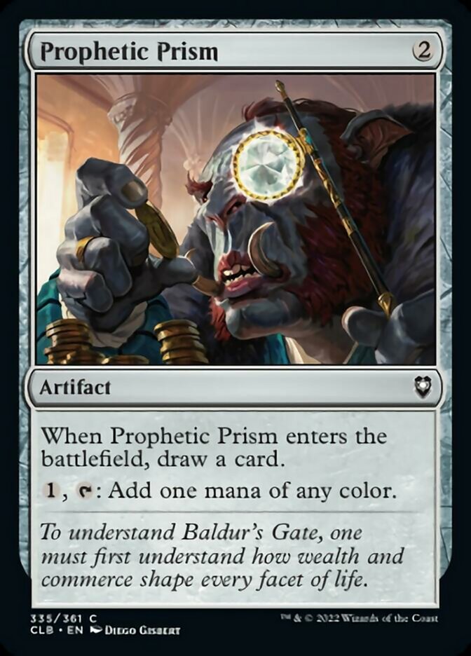 Prophetic Prism [Commander Legends: Battle for Baldur's Gate] | Rock City Comics