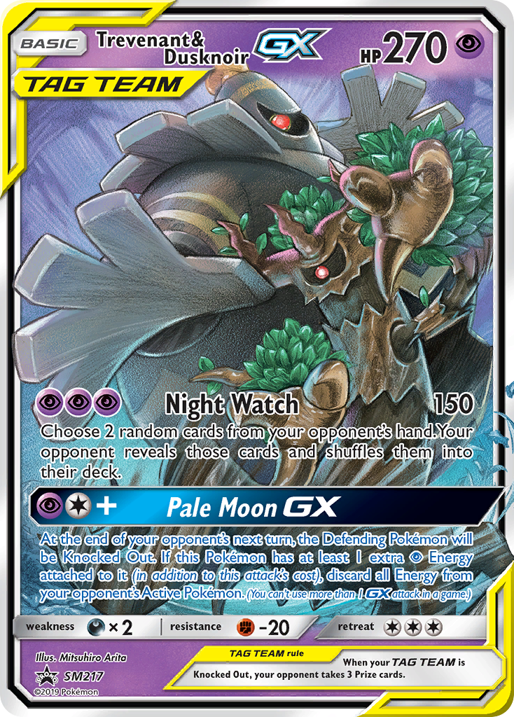 Trevenant & Dusknoir GX (SM217) [Sun & Moon: Black Star Promos] | Rock City Comics