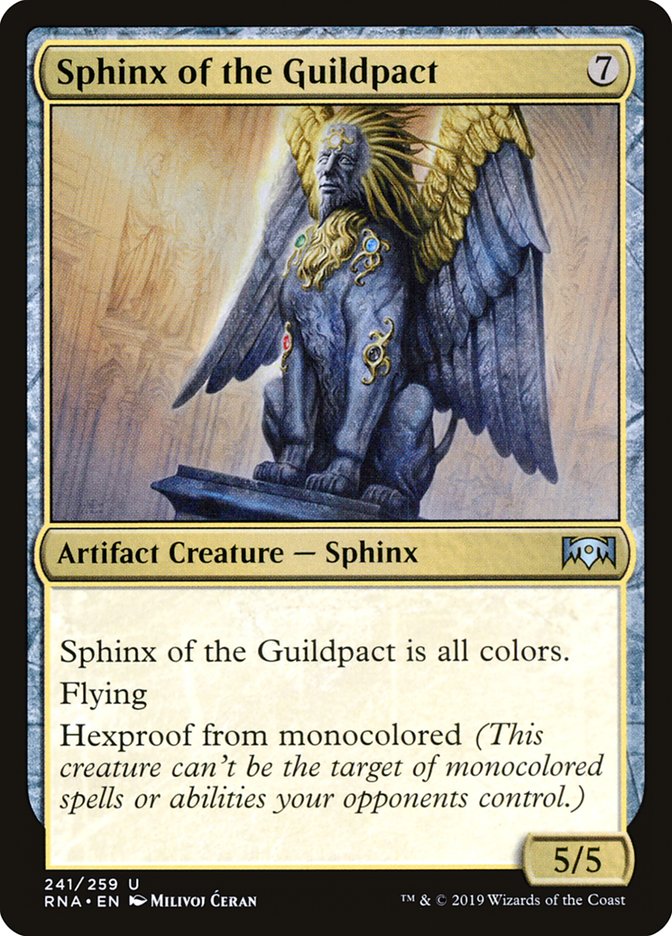 Sphinx of the Guildpact [Ravnica Allegiance] | Rock City Comics