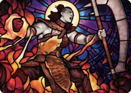 Garna, Bloodfist of Keld Art Card [Dominaria United Art Series] | Rock City Comics