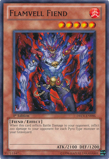 Flamvell Fiend [DREV-EN096] Common | Rock City Comics