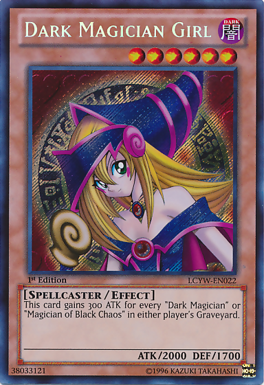 Dark Magician Girl [LCYW-EN022] Secret Rare | Rock City Comics