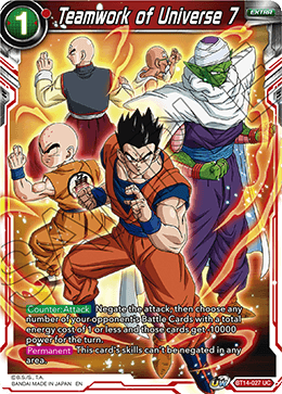 Teamwork of Universe 7 (BT14-027) [Cross Spirits] | Rock City Comics