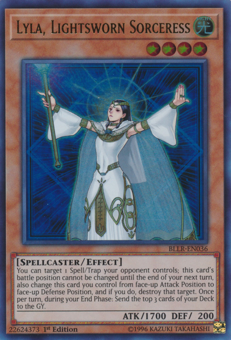 Lyla, Lightsworn Sorceress [BLLR-EN036] Ultra Rare | Rock City Comics