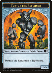 Daretti, Scrap Savant Emblem // Tuktuk the Returned Double-sided Token [Commander 2014 Tokens] | Rock City Comics