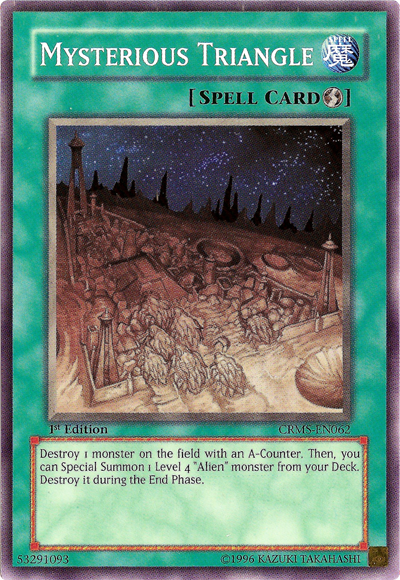 Mysterious Triangle [CRMS-EN062] Common | Rock City Comics