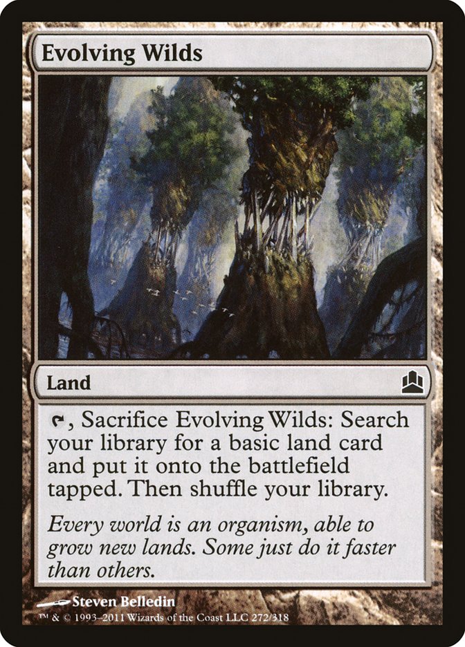 Evolving Wilds [Commander 2011] | Rock City Comics