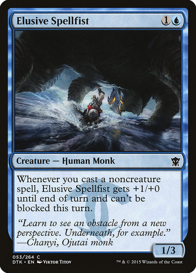 Elusive Spellfist [Dragons of Tarkir] | Rock City Comics