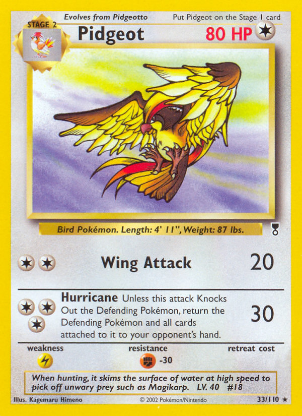 Pidgeot (33/110) [Legendary Collection] | Rock City Comics