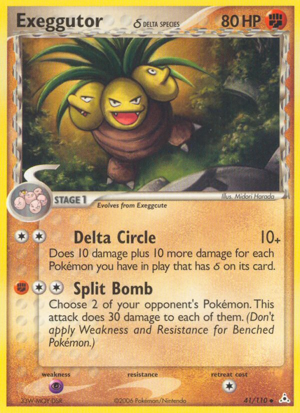 Exeggutor (41/110) (Delta Species) [EX: Holon Phantoms] | Rock City Comics