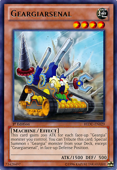 Geargiarsenal [REDU-EN029] Rare | Rock City Comics