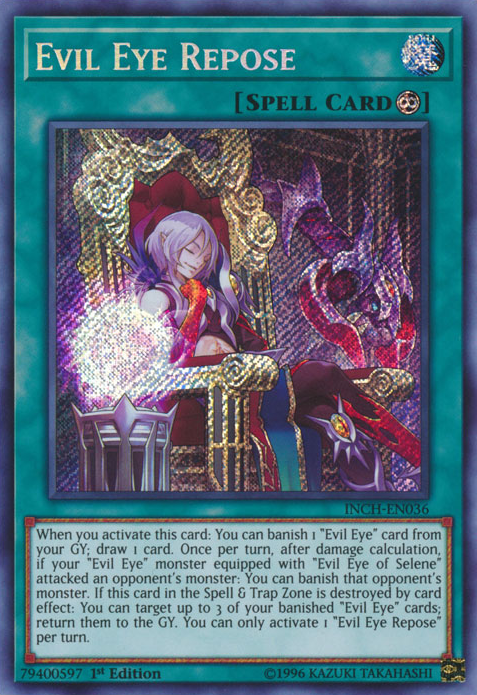 Evil Eye Repose [INCH-EN036] Secret Rare | Rock City Comics