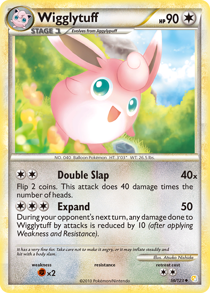 Wigglytuff (56/123) [HeartGold & SoulSilver: Base Set] | Rock City Comics