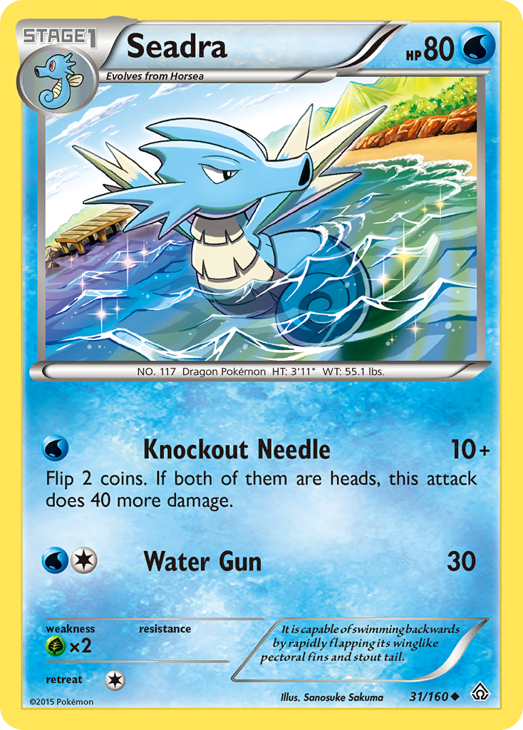 Seadra (31/160) [XY: Primal Clash] | Rock City Comics