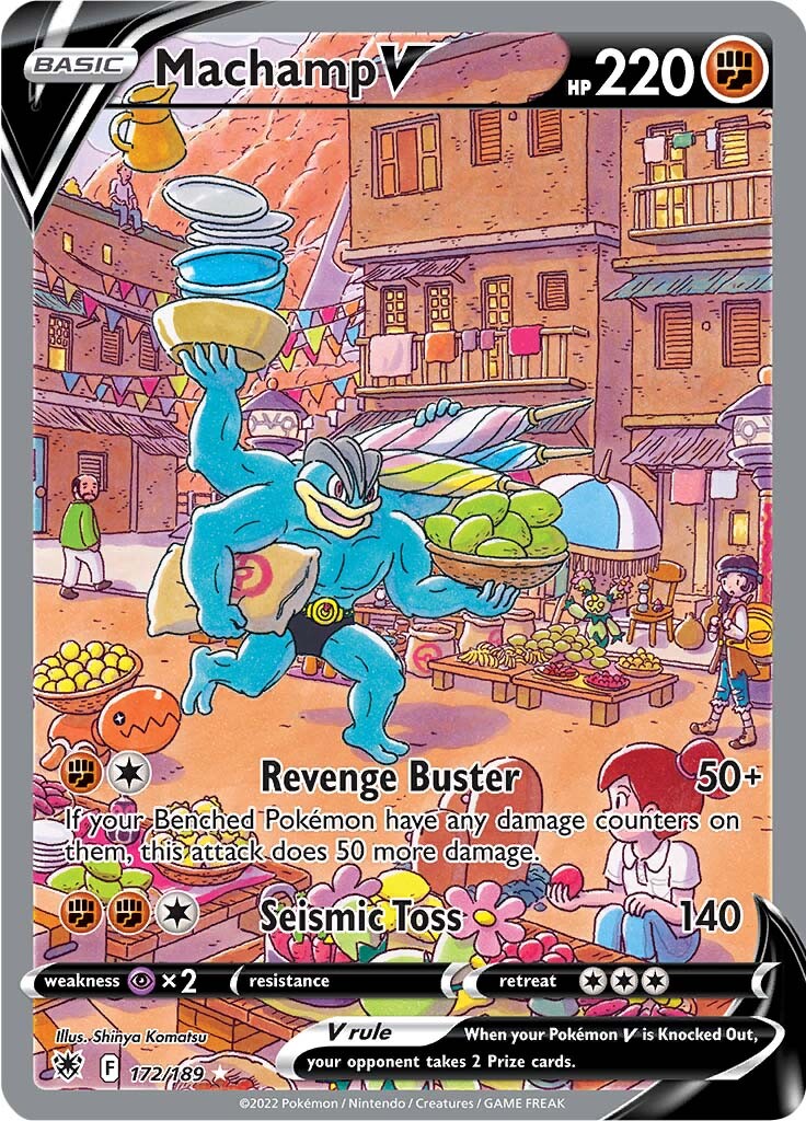 Machamp V (172/189) [Sword & Shield: Astral Radiance] | Rock City Comics