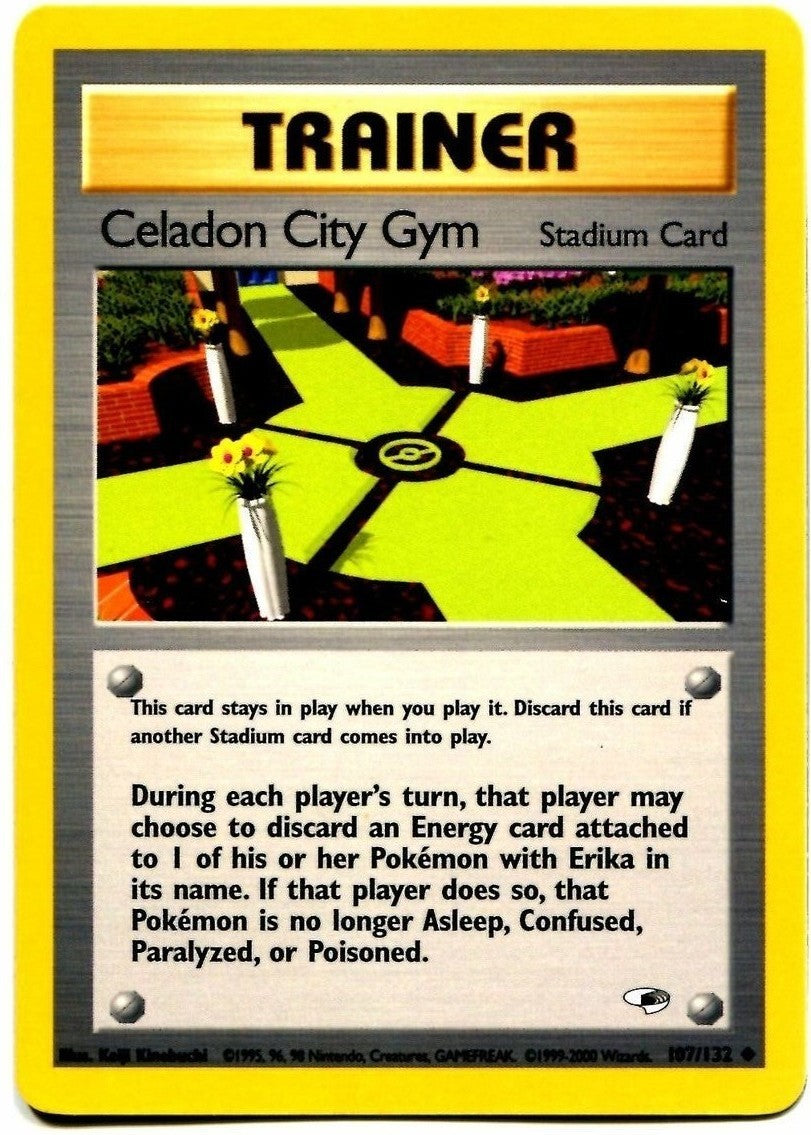 Celadon City Gym (107/132) [Gym Heroes Unlimited] | Rock City Comics