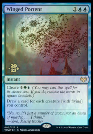 Winged Portent [Innistrad: Crimson Vow Prerelease Promos] | Rock City Comics